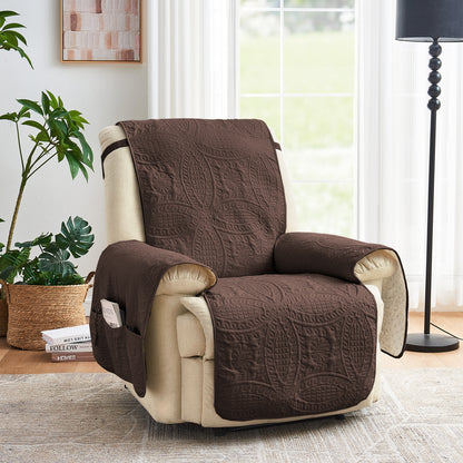 Brown Recliner Cover - Recliner 26inch  (Chocolate)
