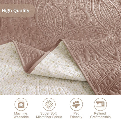 Loveseat Cover - Loveseat 48inch  (Dusty Pink)