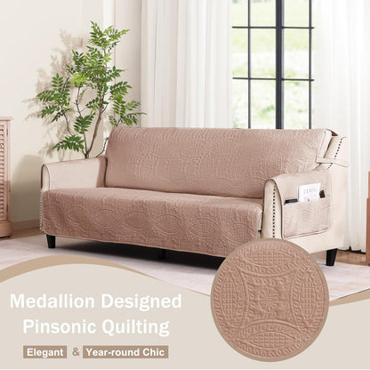 Loveseat Cover - Loveseat 48inch  (Dusty Pink)